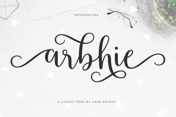 Arbhie: A Handwritten Font That Balances Tradition and Modern Utility