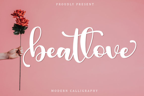 Beatlove: The Handwritten Font That Brings Romance and Warmth to Your Personal Designs
