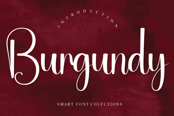 Burgundy: A Sweet & Friendly Handwritten Font