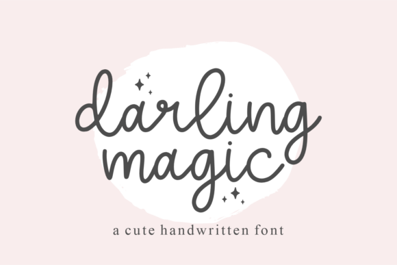 Darling Magic: The Handwritten Font That Adds Warmth, Personality, and Trust to Your Designs