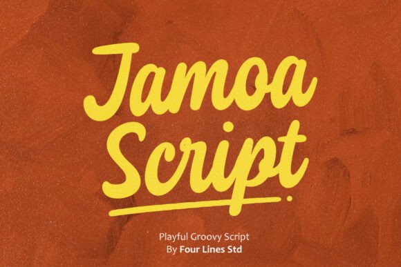Jamoa Script: A Playful, Expressive Font for Warm, Lifestyle-Driven Design