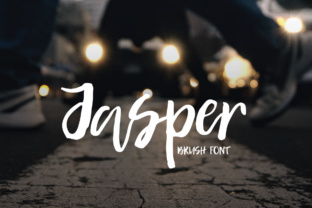 Jasper: A Handwritten Brush Font