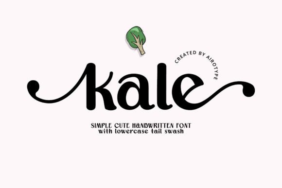 Kale Font: The Sweet & Festive Handwritten Typeface for Joyful Designs