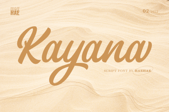 Kayana: A Handwritten Font That Fits Real Creative Workflows