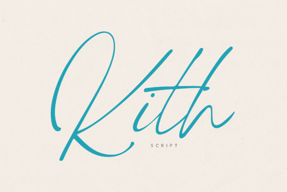 Kith: A Graceful Handwritten Font for Modern Design