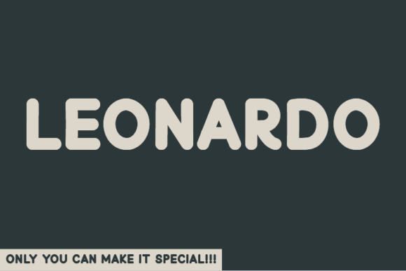 Leonardo: The Handwritten Font That Feels Human—Without a Single Altered Node