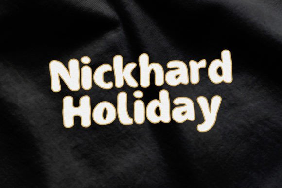 Nickhard Holiday: Where Handwritten Elegance Meets Modern Design Utility