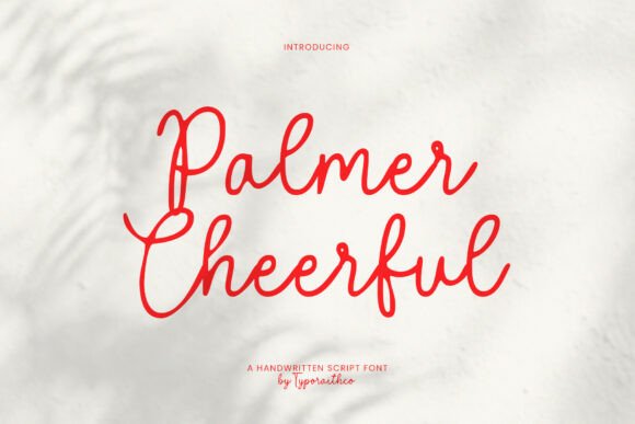 Palmer Cheerful: Warm, Lively & Uniquely Human
