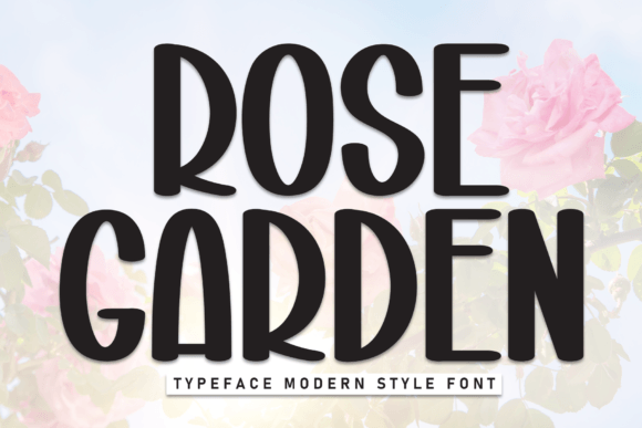 Rose Garden: A Cheerful Handwritten Font