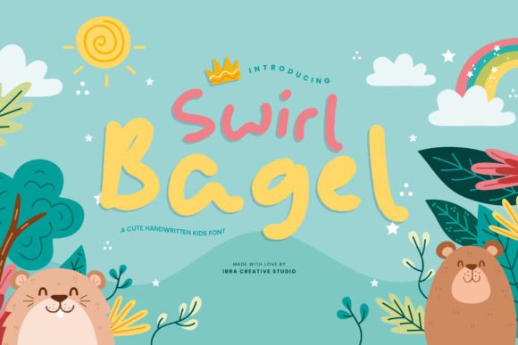 Swirl Bagel: The Whimsical Handwritten Font That Brings Joy to Real Projects
