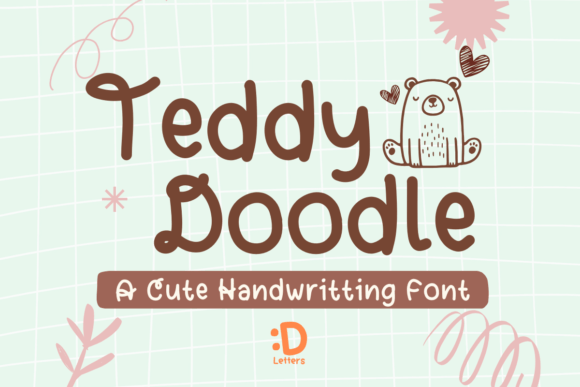 Teddy Doodle: A Playful Handwritten Font for Real Life
