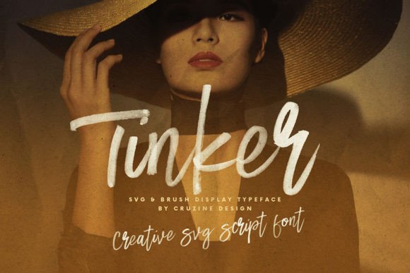 Tinker: A Bold Brush Handwritten Font
